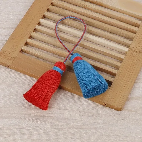 style 2 5,5 см, кисточка, бахрома, хлопковые кисточки, diy аксессуары, бахрома для штор, крафт кисточки, бахрома отделка, 1 шт./пакет - Цвет: style 2