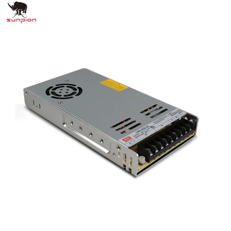 Запчасти для 3D-принтера Meanwell LRS-350 импульсный источник питания 24 В 350 Вт MW тайваньский бренд LRS-350-24 для 3D-принтера