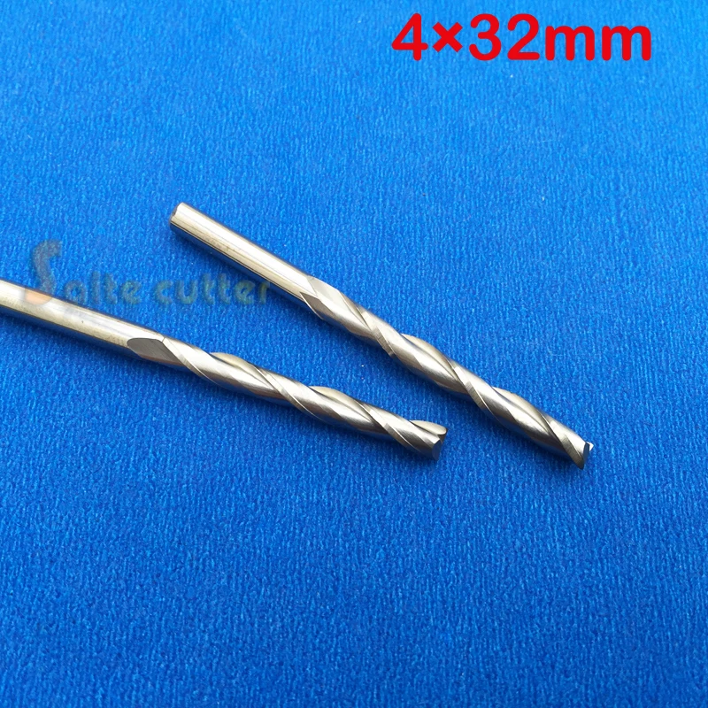 

Free Shipping 5pcs/lot 4mm Two Flute Carbide CNC End Mill 32mm, CNC Router Bits