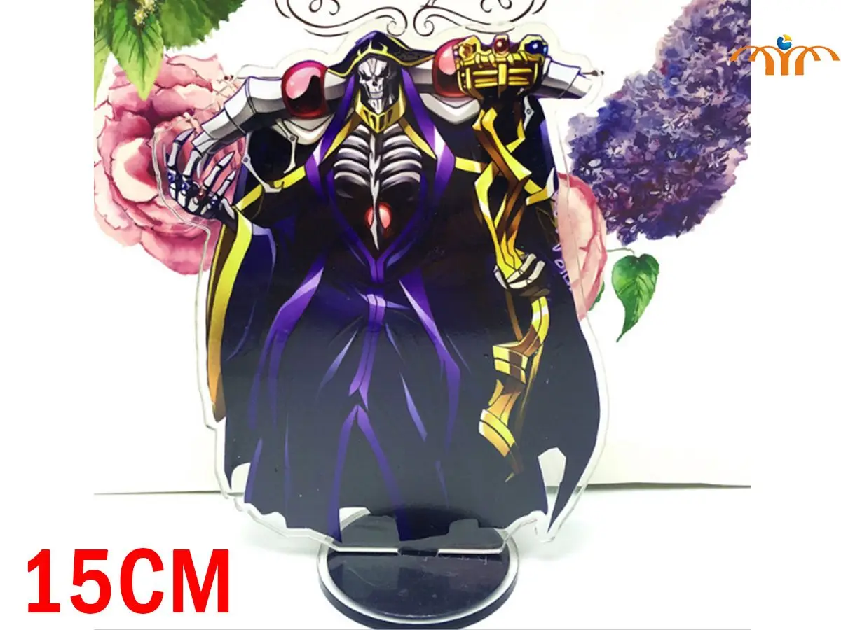 Giancomics 15 см Overlord Ainz ткань oawl Albedo фигурка акриловая подставка модель двухсторонние