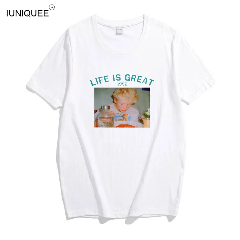 Пародия Harajuku белая женская футболка T летняя новинка футболка Femme Life is Boring буквенный принт Женская футболка