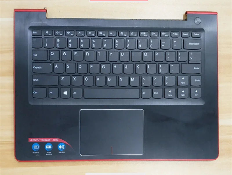 

For Lenovo IdeaPad 310S-14ISK Keyboard Palmrest Bezel Upper Case Cover with Touchpad