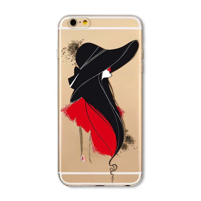 Модный чехол для мобильного телефона iPhone 6 6S 7 s 8 плюс сумка современная мода