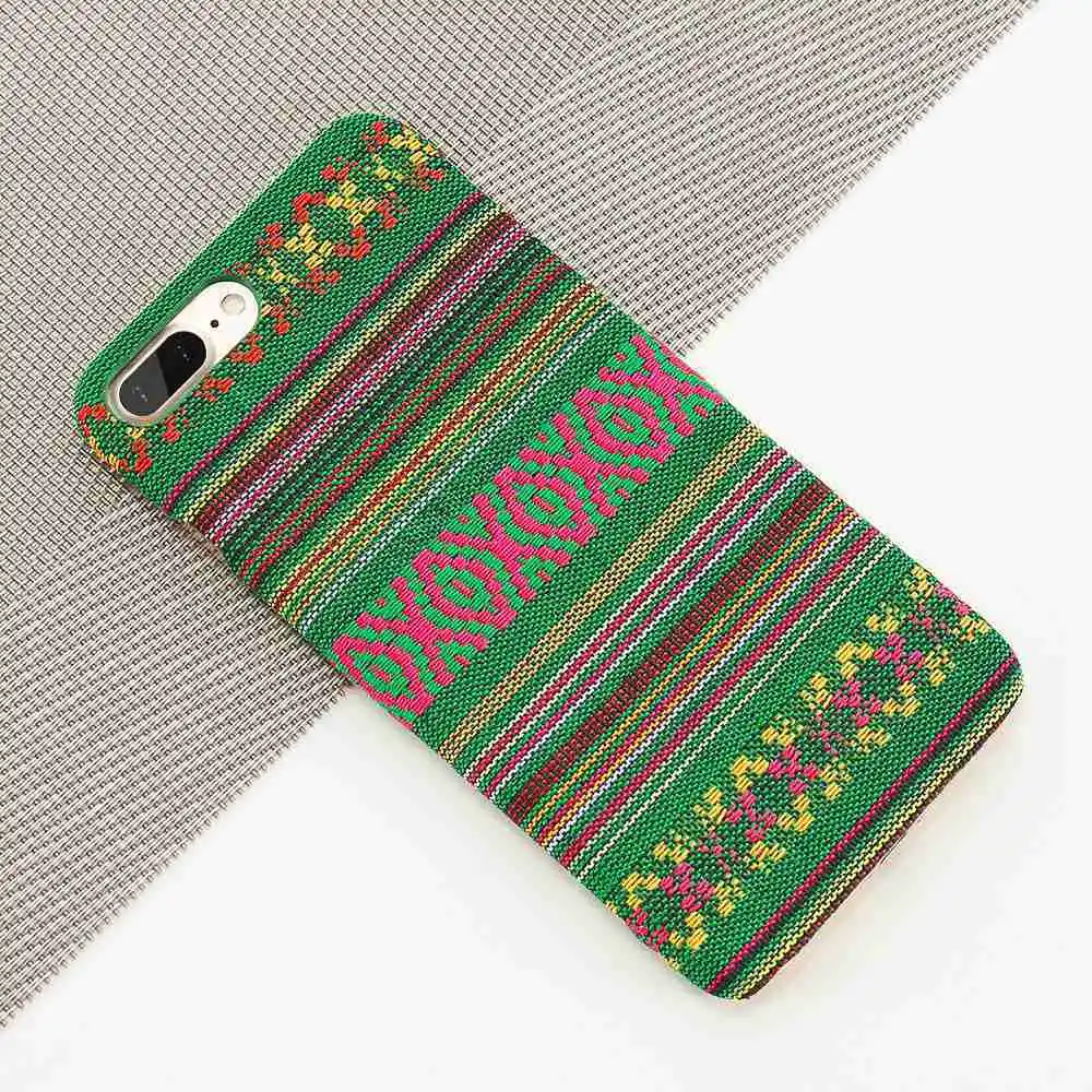 Green Sexy Kisscase в богемном стиле с рисунком чехол для iphone 8 7 6S 6 Plus 5S 5 SE пикантные ретро ткань крышка Чехол для xiaomi Redmi 4x 4A Note 4X Примечание 4x чехол на айфон 5s 5 SE чехол на айфон 6S 6 Plus 7 8 Plus - Цвет: Green