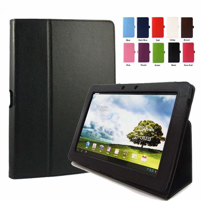 Kikiss чехол для планшета ASUS Eee Pad TF101 EeePad 10 1 дюймов из искусственной кожи Подставка