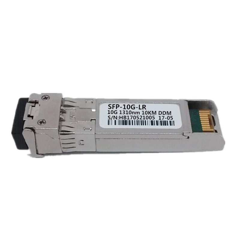 Совместимый для Cisco SFP-10G-LR SFP+ оптический приемопередатчик модуль 10G LR/LW SMF 1310nm 10 км DDM Дуплексный LC разъем