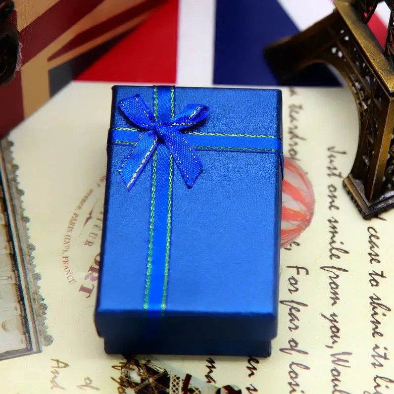 120pcs Jewelry Set Box for Necklaces Earrings Rings Cardboard Gift Boxes with Satin Ribbons Bowknot Outside | Дом и сад