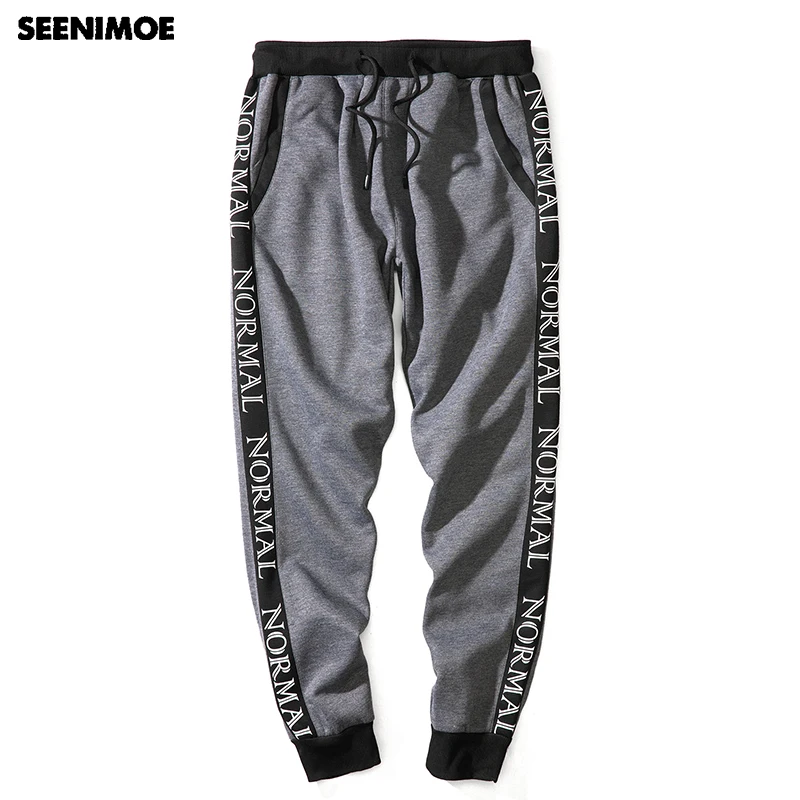 Мужские спортивные штаны Seenimoe повседневные для бега спортивная одежда
