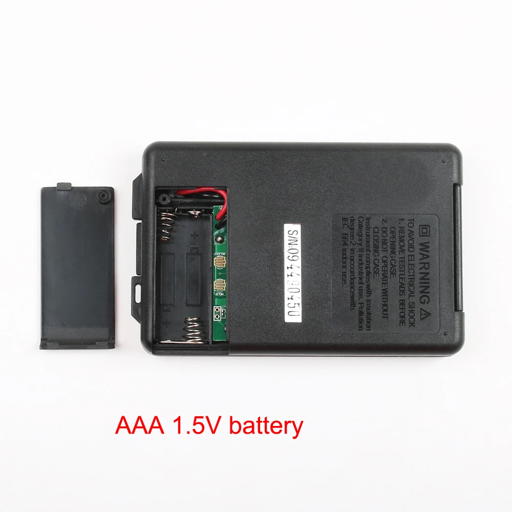 VC921 3 3/4 DMM Интегрированный персональный карманный мини цифровой мультиметр Емкость Сопротивление Частота Тестер
