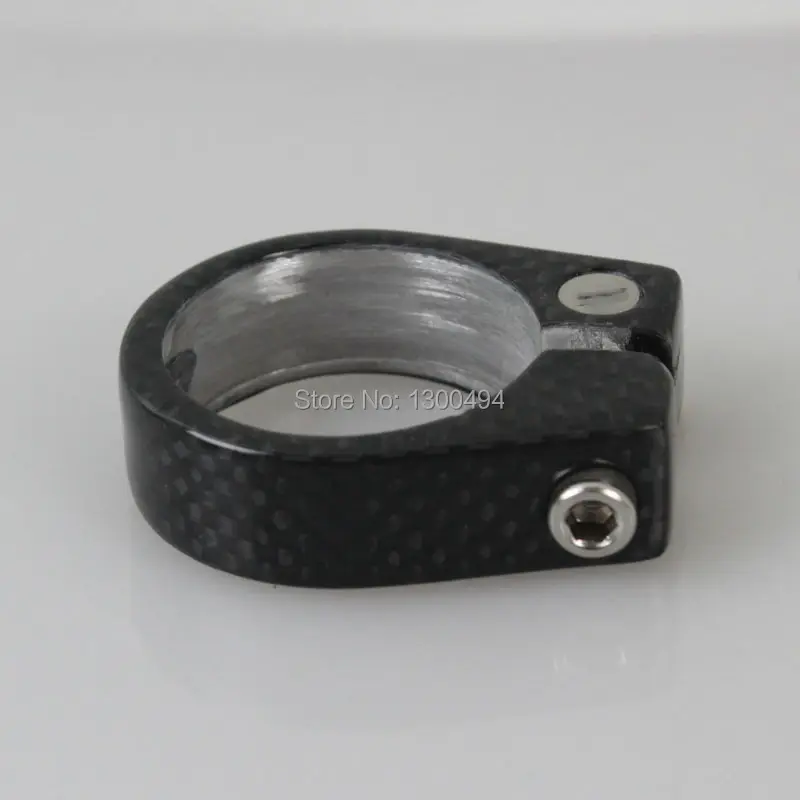 Зажим для велосипедного сиденья clampAlloy завернутый в 3Kcarbon fiber зажим дорожного