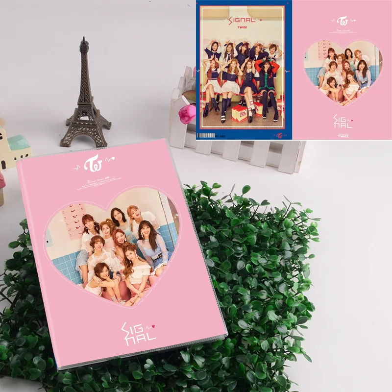 [MYKPOP] двухсторонний 4 й мини альбом с сигналом А5 блокнот пластиковой крышкой