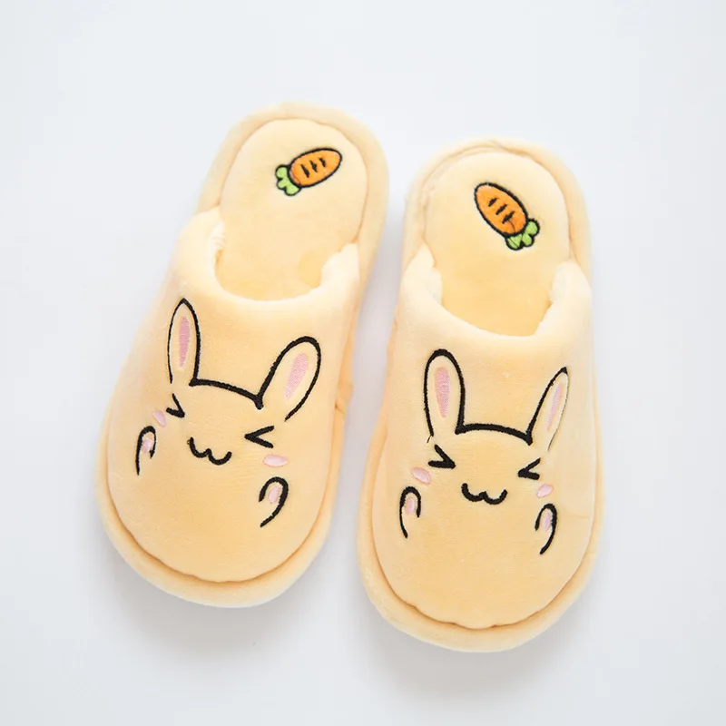 Домашняя теплая обувь для маленьких девочек детские меховые плюшевые домашние