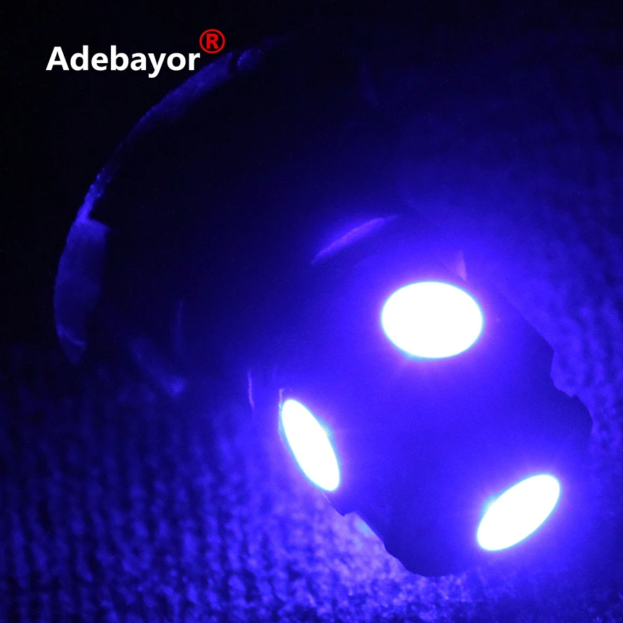 Лампы для мотоциклов T10 194 168 W5W 40 шт. 5050 5 smd светодиодов лампы салона автомобиля
