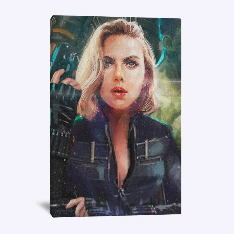 Черная Вдова marvel плакат настенный художественный холст для подростков гостиной дома спальни Кабинета общежития комнаты квартиры художественные украшения принты