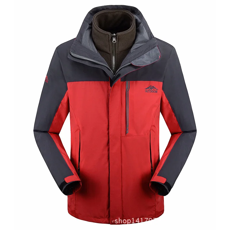 Мужские и женские куртки зимние теплые походные пальто Мужская