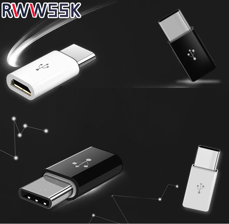 Высокое качество Micro USB Женский тип-c Мужской usb адаптер android к тип-c кабель для передачи данных адаптер для huawei Macbook Oneplus Xiaomi