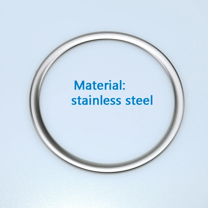 ABS Автомобильная накладка на рулевое колесо с круговой отделкой наклейки для