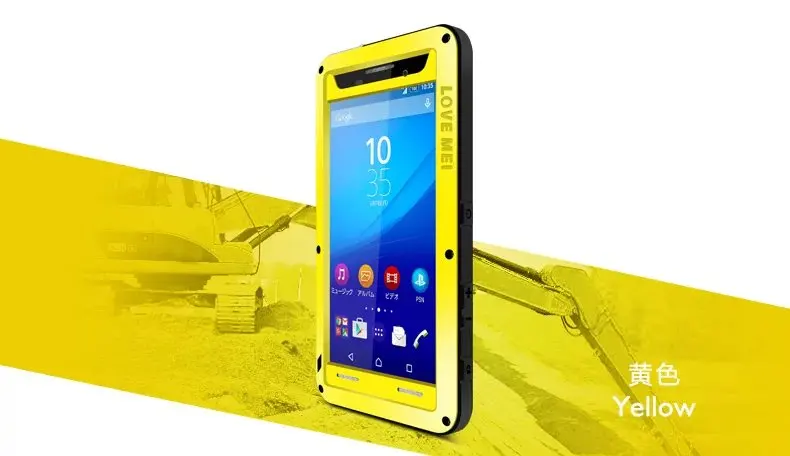 Любовь Мэй Водонепроницаемый Противоударный Gorilla Glass Металлический Корпус