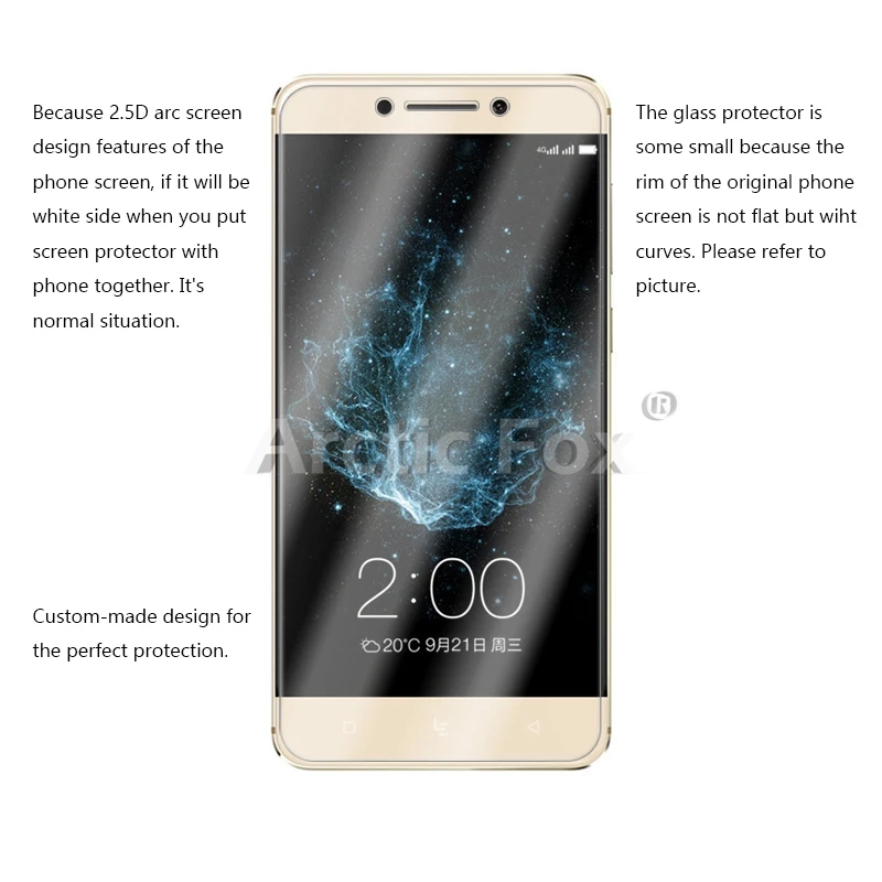 10 шт./лот Премиум закаленное Стекло для Letv LeEco Le S3 Экран протектор Закаленное