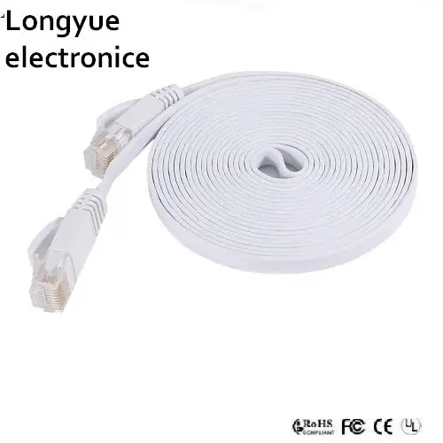 Плоский сетевой кабель UTP Ethernet 500 шт./лот 0 3 м 1 5 2 10 LAN-кабель RJ45 бесплатная доставка