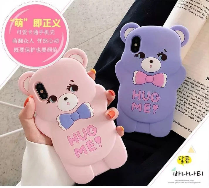 3D мультфильм пара чехол для Coque Xiaomi Redmi Note 4 4X5 6 Pro 6A mi A2 Lite милый галстук Hug me