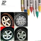 ZD Автомобильная протекторная металлическая перманентные маркер-краски с изображением наклейки ручка для Audi A4 B7 B5 A6 C6 Q5 Honda Civic 2006-2011 Fit Accord CRV