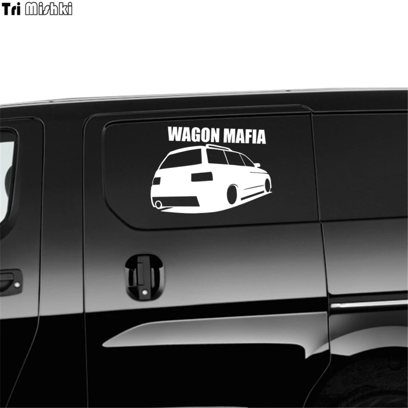 Tri Mishki HZX040 14.6*20см 1 4 шт наклейки на авто wagon mafia for vaz 2111 lada для ваза лада автомобиль
