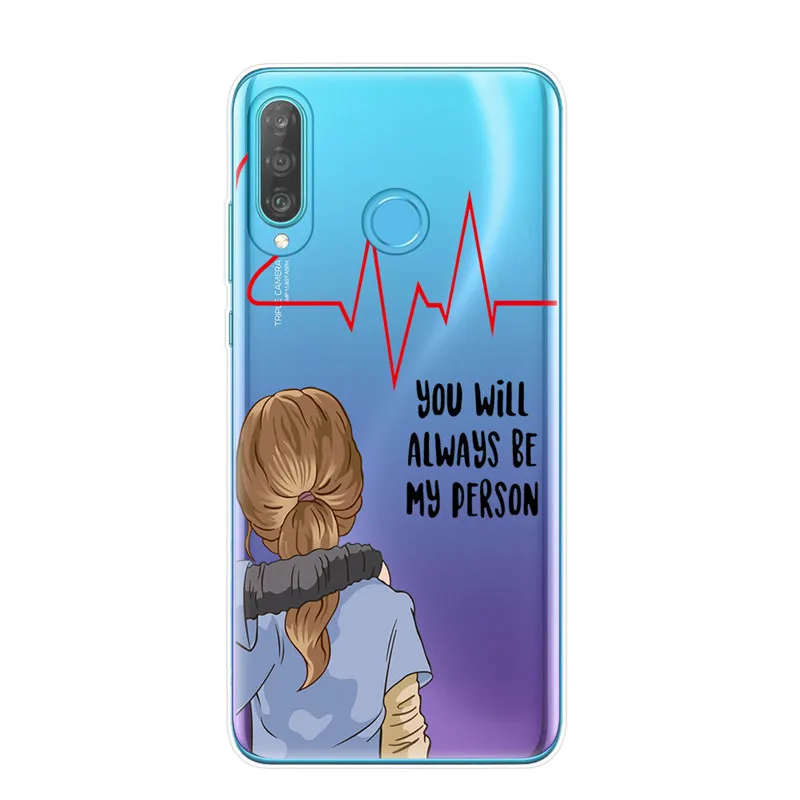 T5415 Мы всегда будем лучшими друзьями BFF силиконовый чехол для huawei P8 P9 Lite mate 10 20 P10 P20 P30 Pro Lite Мягкий ТПУ чехол для телефона - Цвет: T5415