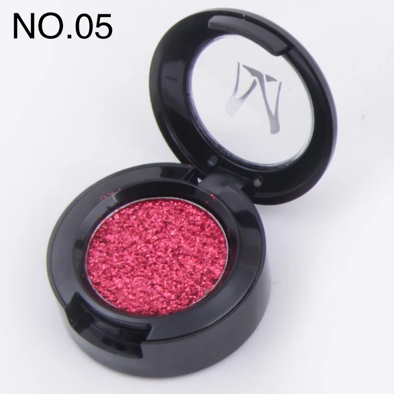 MRES05 Miss Rose, 24 цвета, блестящие тени для век, профессиональная пудра для макияжа, водостойкая, стойкая, металлик, Мерцающая палитра теней для век - Цвет: MRES05