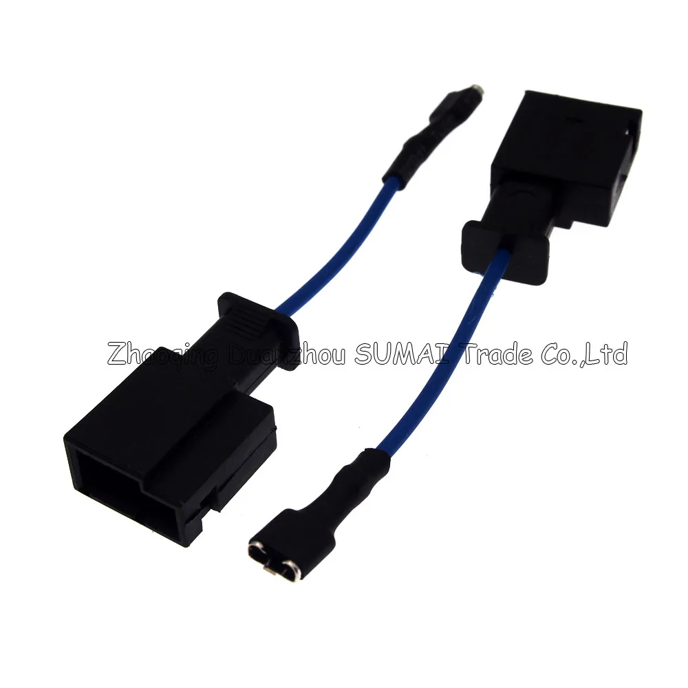 1Pin рупорный адаптер разъем для автомобильного динамика Роговая вилка