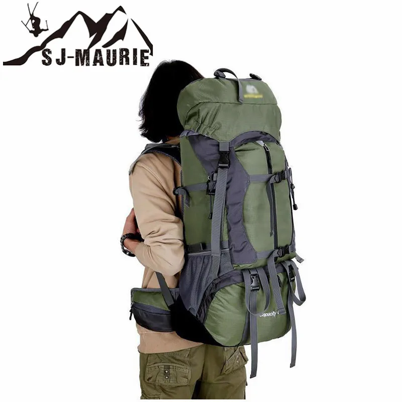 60L уличный спортивный рюкзак для кемпинга пеших прогулок Рюкзаки большой емкости