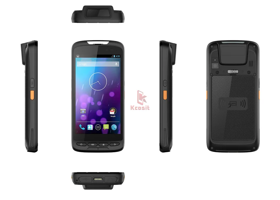 Kcosit K52 портативный терминал Android сканер 1D 2D лазерный штрих-код КПК Bluetooth