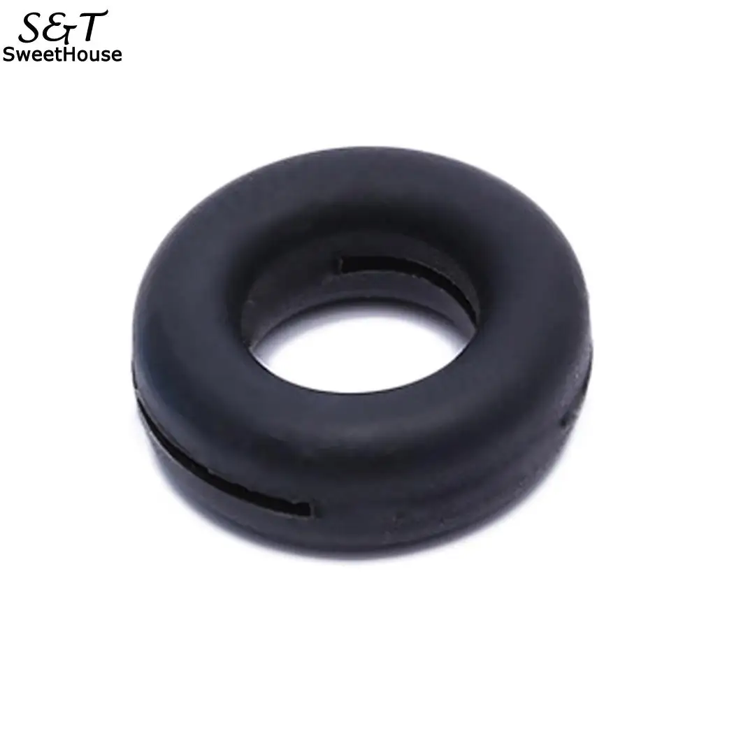 Силиконовые аксессуары для очков взрослых и детей круглые синие черные