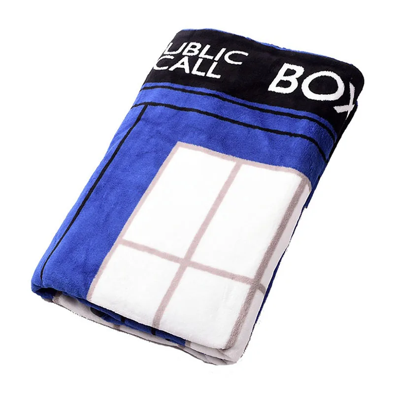 Домашний текстиль одеяло Doctor Who Tardis аниме диван фланелевая флисовая ткань