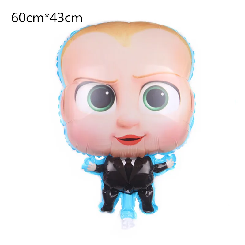 Balloon 1pcs Мульти мультфильм baby boss Рамадан Свадебные украшения пластины чашки baby shower День рождения поставки для детей - Цвет: Balloon 1pcs