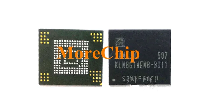 KLM8G1WEMB B011 eMMC NAND флэш память BGA IC чип 2 шт/Лот|Платы для мобильных телефонов| |