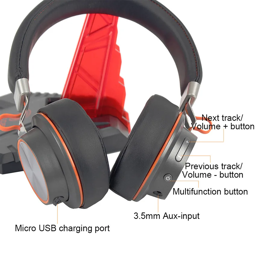 Nubwo S2 Беспроводная стерео-гарнитура с Bluetooth Hifi спортивные наушники с микрофоном громкой связи звонки для iPhone Xiaomi MP3