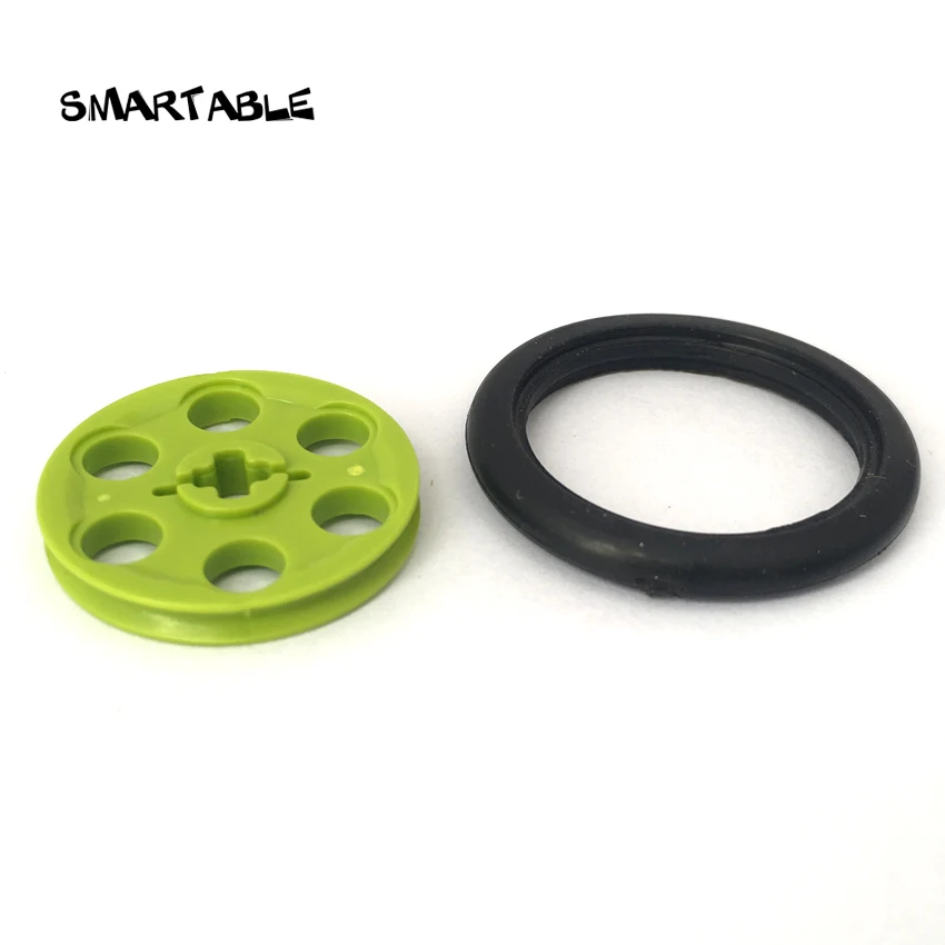 Smartable MOC высокотехнологичное Клиновое поясное колесо + набор деталей для сборки