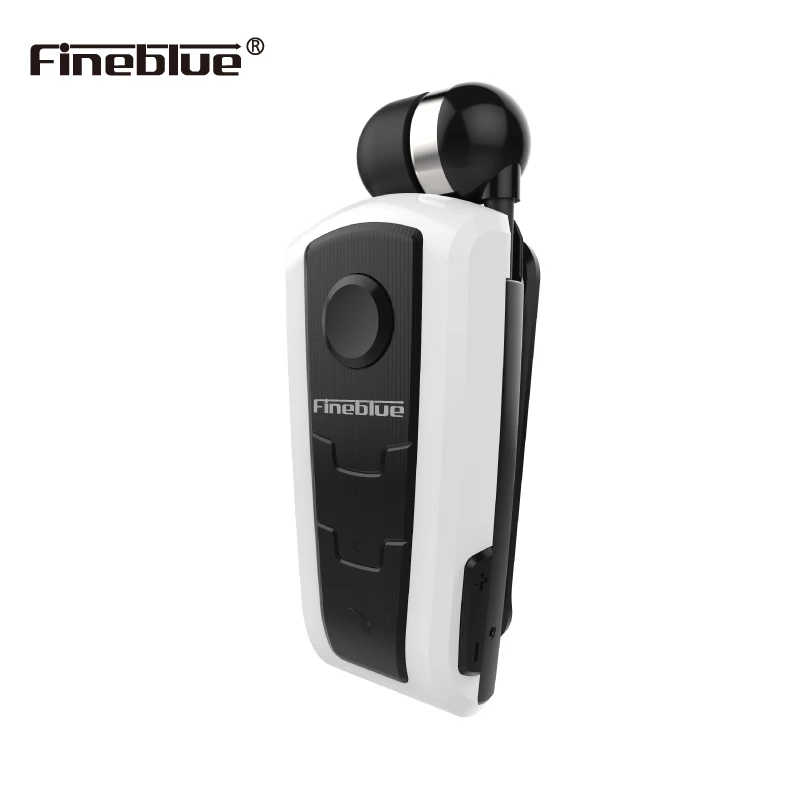 

Fineblue F910 2PCS Mini Portable Wireless Bluetooth Earphone In-Ear Headset Vibrating Alert Wear Clip Hands Free Earphones