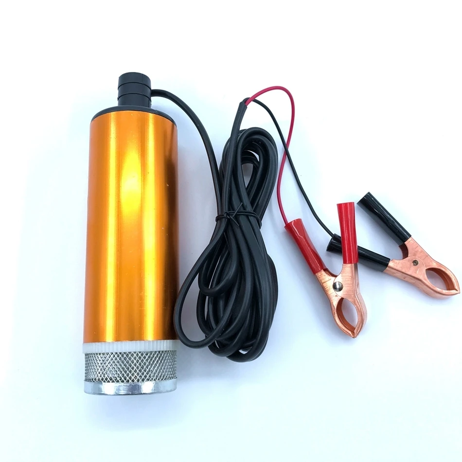 Погружной насос для перекачки дизельного топлива и воды диаметр 51 мм алюминиевый