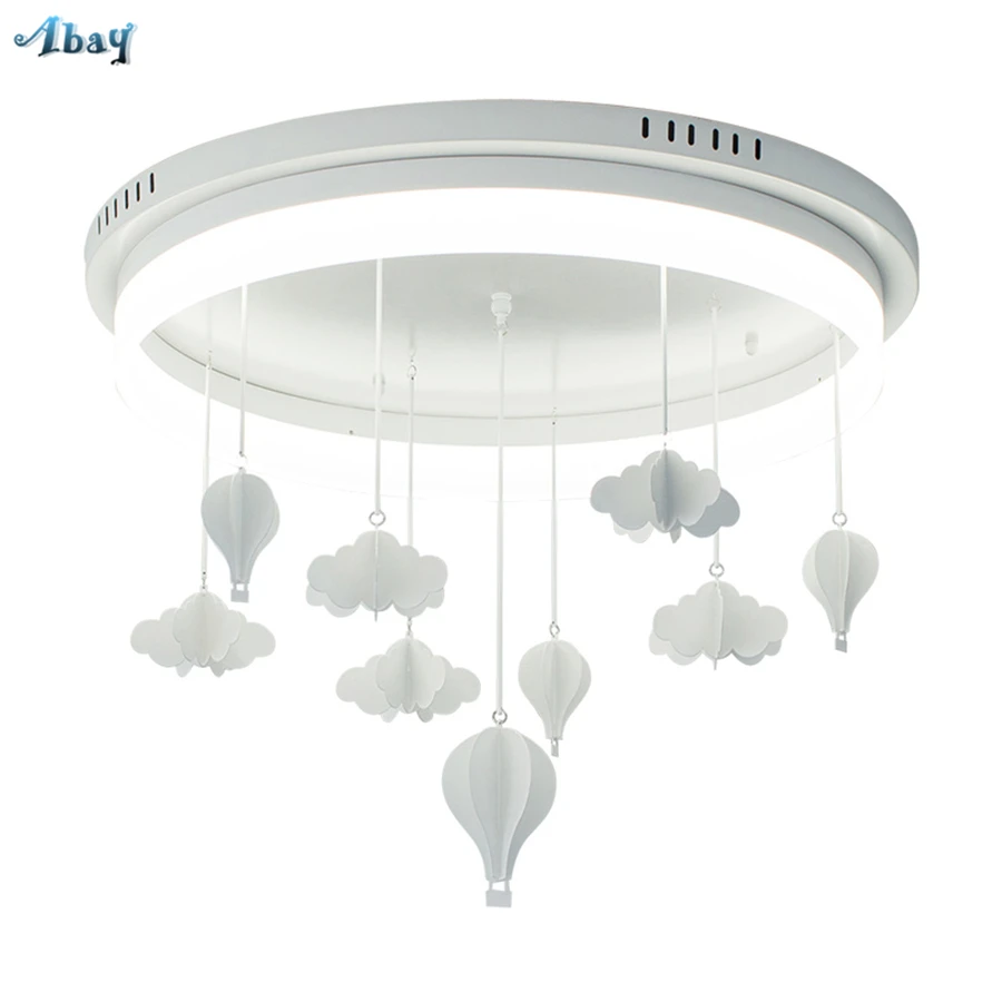 

Nordic Cartoon Cloud Balloon Ceiling Lights for Children's Room Princess House Bedroom Living Room Kids Room Light Loft Decor