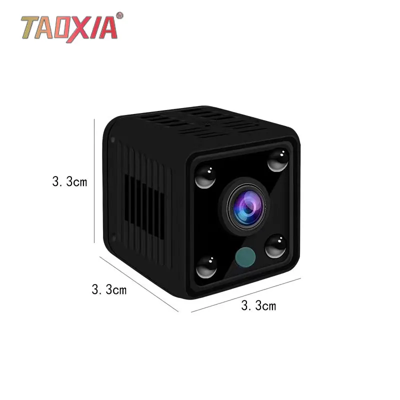 

2019 HD 1080P Mini Home Phone Remote Built-in Battery Camera Infrared Night Vision Alarm Wireless Wifi Camera Remotes Control
