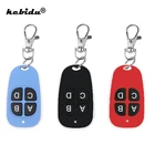 Пульт-передатчик дистанционного управления для машины, Kebidu, 433 МГц, цветной, миниатюрный, 4 кнопки