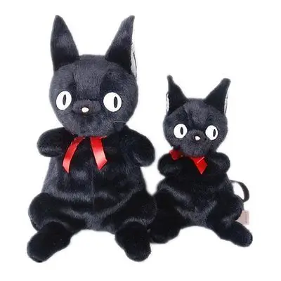 Рюкзак jiji в виде черной кошки плюшевая сумка 50 см 20 дюймов 75 25 игрушка подарок