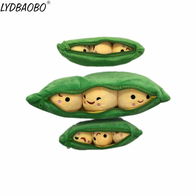 LYDBAOBO 1 шт. 25 см мягкая кукла-растение Детская плюшевая игрушка милая девушка-горох