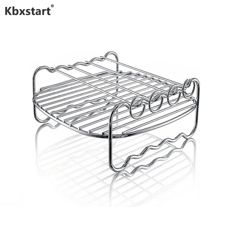 Kbxstart воздушная фритюрница, аксессуары для гриля, стойка для микроволновой печи, пустая решетка для Philips HD9220 HD9232 HD9233 HD9641 HD9646 HD9904