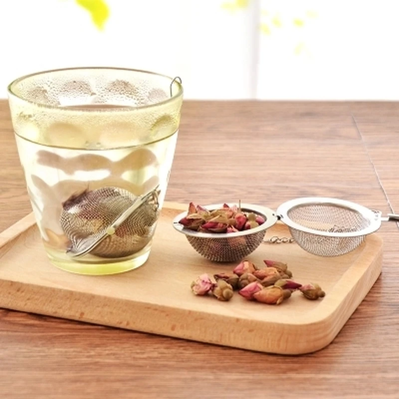 1 шт. Нержавеющая сталь Сфера Блокировка специй Чай мяч сетчатый Infuser Фильтр