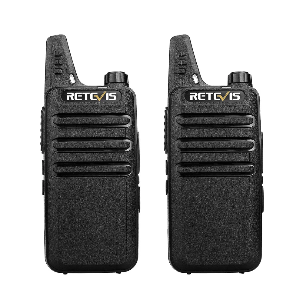 2 шт Retevis RT22 портативная рация UHF 400-480MHz 2W 16 каналов VOX PTT двусторонний набор радио