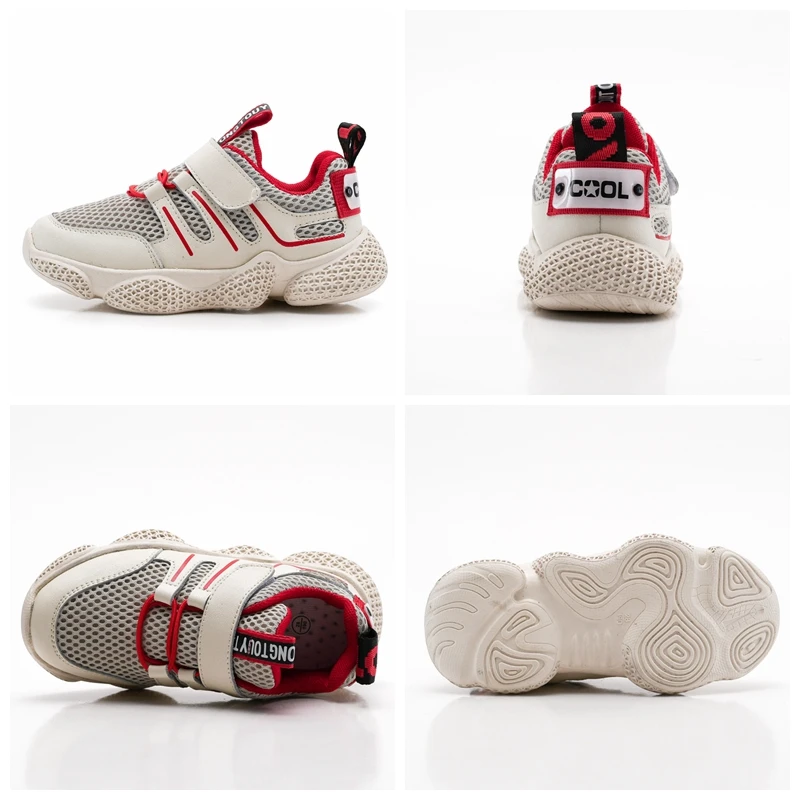 2019 New Summer Kids Shoes Casual Children Footwear Sneakers Single Mesh Breathable Girls Tennis Boys Sport Size 19001 | Детская одежда