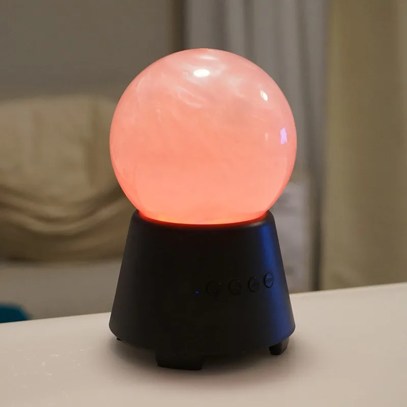 Волшебная многоцветная световая показ водная Сфера Bluetooth динамик Хрустальная